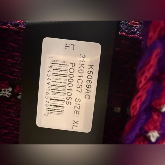 Misook Purple and White Plaid Blazer - Picture 6 of 8